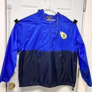 Harriton ClimaBloc Hooded Half-Zip St. Charles Catholic Windbreaker XL AAA3815